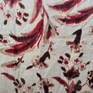 Vervain Flora Dante designer fabric curtain panel